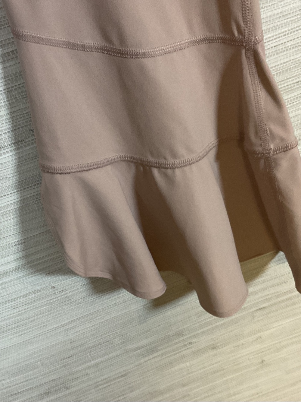 Free People FP Movement Starlight Pants Blush Mauve Large Ruffle Leg - Picture 6 of 15